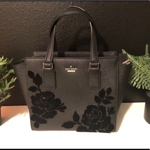 COPY - Kate Spade Black Velvet Floral